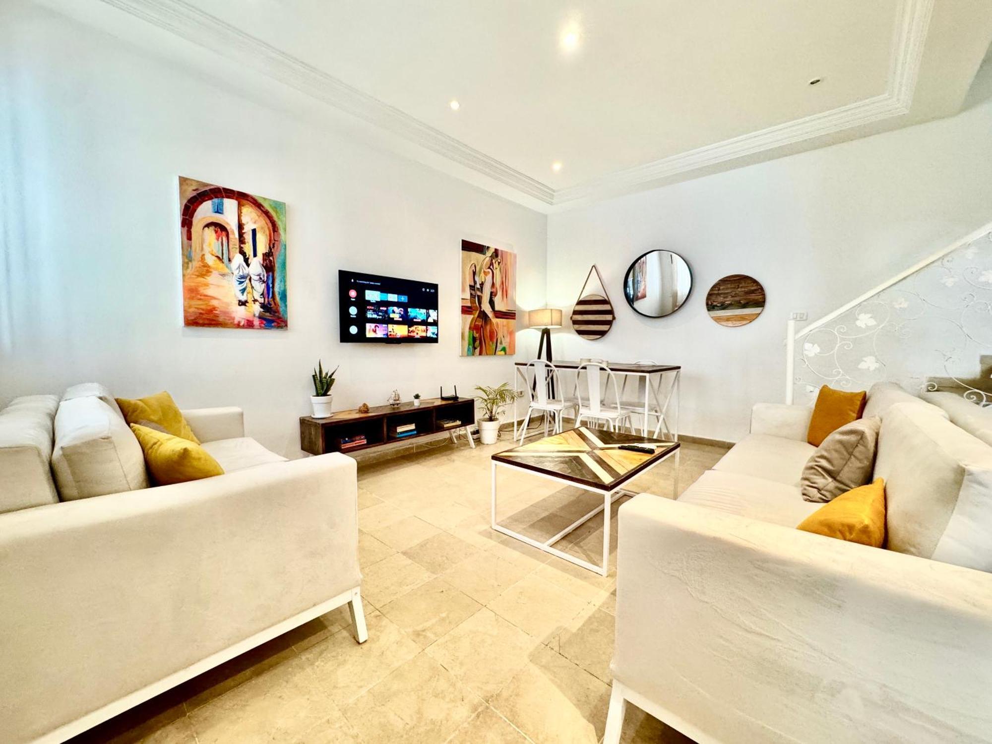 Cosy Triplex In Apartment La Marsa
